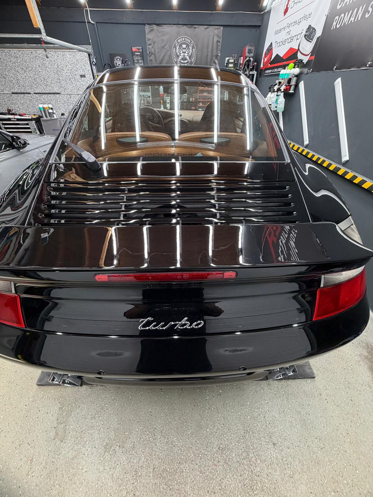 Porsche 993 Turbo nach der Lackaufbereitung
